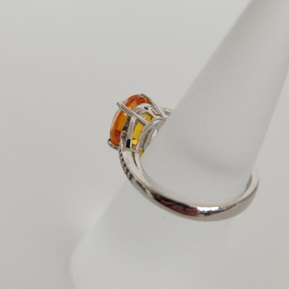 Sphalerite Quartz Ring Size 5 - Picture 4 of 9